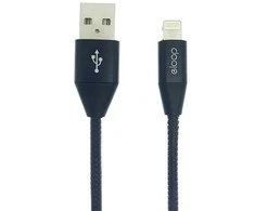 Orsen S31 Lightning Cable 2.1A 1.2m juodas