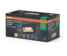 Sieninis šviestuvas Osram Āra gaismeklis Endura LED 1.5W 3K 160lm IP44 ar sensoru