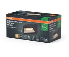 Sieninis šviestuvas Osram Šviestuvas lauko Endura LED 1.5W 3K 160lm IP44 Sensor