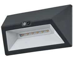 Sieninis šviestuvas Osram Āra gaismeklis Endura LED 1.5W 3K 160lm IP44 ar sensoru