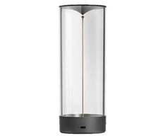 Osram 1,2W LED pastatomas lauko šviestuvas ENDURA STYLE USB, tamsiai pilkas, 2700K, dimeriuojamas, su baterija, IP54