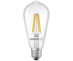 Osram 5,9W LED lemputė RETROFIT CLASSIC ST, E27, ST64, skaidri, 300°, 2700K