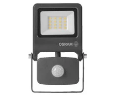 Osram 10W LED prožektorius ENDURA, tamsiai pilkas, 4000K, su judesio davikliu, IP44