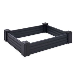 Garden Cente RAISED BED PLASTIC 80CM DARK Pilkas