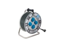 Pagarinātājs ar spoli Pawbol, 3 x 2,5 mm², 30 m, IP44, 4 ligzdas