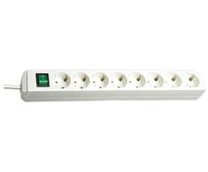 Buitinis ilgintuvas Brennenstuhl ECO-LINE, 3 x 1,5 mm², 3 m, 8 lizdų