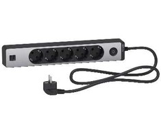 Pratęstuvas Schneider Electric, 3 x 1 mm², 1.5 m, 5 lizdai