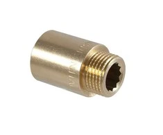 Pagarinātājs TDM Brass 110, 3/4 collas – ārējā vītne / 3/4 collas – iekšējā vītne, 3/4" x 30mm