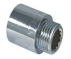 Pagarinātājs TDM Brass 110C, 3/4 collas – ārējā vītne / 3/4 collas – iekšējā vītne, 3/4" x 20mm