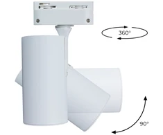Pakabinamas šviestuvas Šviestuvas lubų DPM X-Line STR-3XGU10-W, GU10, 3 x 60 W