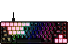 Klaviatūra Pakaitiniai klavišai HyperX Rubber Keycaps, rožinės spalvos ,US,