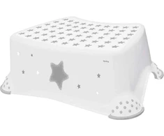 Pakāpiena soliņš Keeeper Stars Cosmic, balta krās., 14 cm x 40.5 cm x 28.5 cm