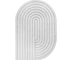 Domoletti KILIMAS ELIO 2306 195 PILKAS OVALAS 1,6X2,3M