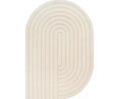 Domoletti KILIMAS ELIO 2306 195 PILKAS OVALAS 1,6X2,3M