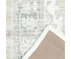Kilimas Domoletti ILLUSION, pilkas, 150 cm x 90 cm