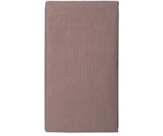 Okko Mexen FITTED SHEET POLYCOTTON 90X200+25 TAUPE