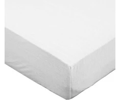 Okko Mexen BED SHEET POLYCOTT 120X200+25CM WHITE601