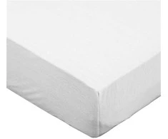 Okko Mexen BED SHEET POLYCOTT 120X200+25CM WHITE601