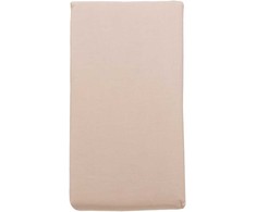 Okko Mexen FITTED SHEET POLYCOTTON 90X200+25 BEIGE