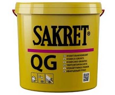 Mažai įsigeriančių pagrindų kvarcinis gruntas SAKRET QG, baltos sp., 1,5kg