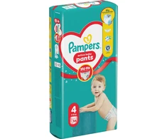 Pampers Active Baby Pants Sauskelnės, 4 Dydis, 54 vnt.