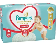 Pampers Premium Care Sauskelnės-Kelnaitės, 4 Dydžio, 40 vnt.