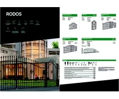 Panelinė tvora Polargos Rhodes 2, 200 cm x 120 cm