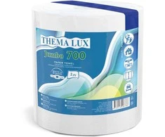 Thema Lux Sourcing Tiekimo popieriniai rankšluosčiai, 1 ritinėlis, 700 lapų, 140 metrų, 2 pl.