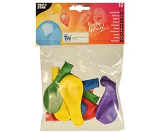 Papstar Balionai Rainbow 10 vnt.