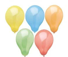 Papstar Balionai Rainbow 10 vnt.