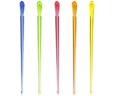 Papstar Kanapių pagaliukai Drop 8cm 500vnt Įvairių spalvų