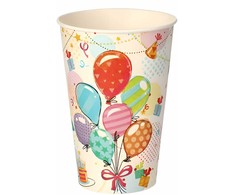 Papstar Puodeliai popieriniai „Fete“ 10 vnt. 0,2 l