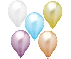 Papstar Balionai Pearly 25cm, 10 vnt.