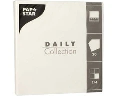 Papstar Servetėlės EcoSvanen 3 Sluoksnių Baltos 20 vnt.