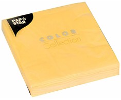 Papstar Servetėlės 3-sl. 20vnt. geltonos