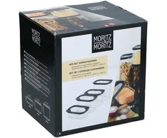 Maisto dėžučių rinkinys, 0,4 - 1,4 l, 4 vnt.
