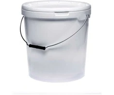 rotho plastikinis kibiras maistui su dangčiu, 20 l