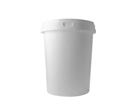 Okko rotho plastikinis kibiras maistui su dangčiu 62 l Baltas