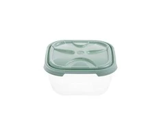 Okko Magic vac FOOD CONTAINER SQUARE NORDIC Žalias. 1.1L