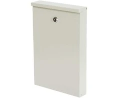 Pašto dėžutė Haushalt PD955, pilka, 24 cm x 5,5 cm x 35,5 cm