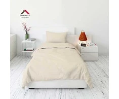 Patalynės komplektas Domoletti BED COV SET Striped rusvai gelsvas SATEEN 140x200