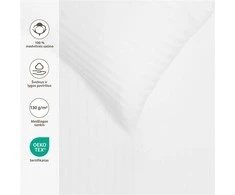 Patalynės komplektas Domoletti BED COV SET Striped Baltas SATEEN 140x200