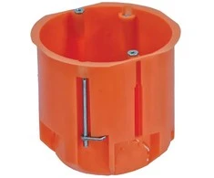 Pawbol Montažinė dėžutė 650C Ø65mm 1 vieta oranžinė