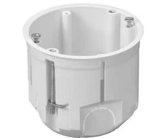 Pawbol Montažinė dėžutė Universalus 1 vieta 60mm 70mm Balta