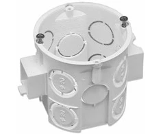 Pawbol Montavimo dėžutė Betonui 1 Vietos Balta 63mm