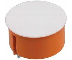 Bikuvalt Instaliacinė dėžutė PO70 650C 73/46mm, oranžinė, su dangteliu