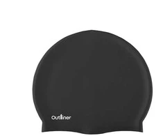 SWIMMING CAP Juodas OUTLINER FSSWM-005