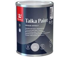 Dažai su perlamutro efektu TIKKURILA TAIKA PEARL, sidabrinė, 0,9 l