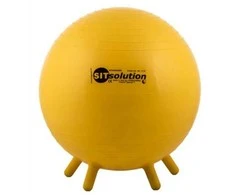 Pezzi Italija Sėdėjimo Kamuolys Original PEZZI Sitsolution MAXAFE 45 cm Geltonas