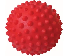 Pezzi Italija Dygliuotas Masažo Kamuoliukas Tonkey ActivaSmall Stand 9 cm, Raudoni